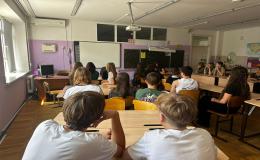 В рамках акции #МогуЧувствовать, 23.06.2024г  учащиеся 8- х классов из ЛТО "Бригантина" посмотрели и обсудили  короткометражный фильм "Не по регламенту". 